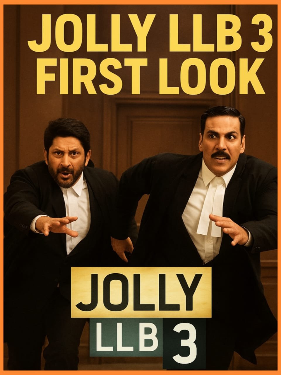 Jolly LLB 3 : अक्षय कुमार और अरशद वारसी की कोर्ट में टक्कर, टीजर कल रिलीज !